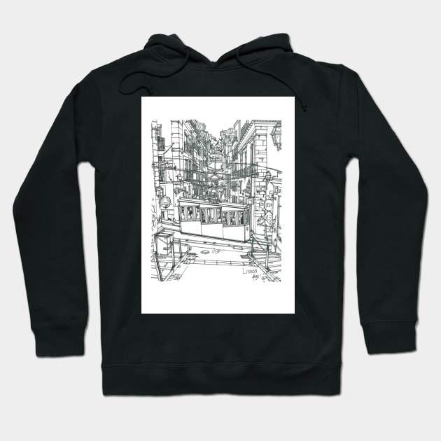 Lisbon Hoodie by valery in the gallery